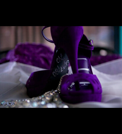 purple, shoes and high heels