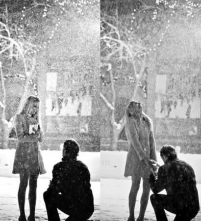 proposing, love and marriage