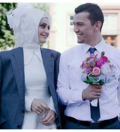 marry, weddingdress and islam