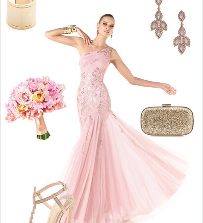 blush, bridesmaid and bridal