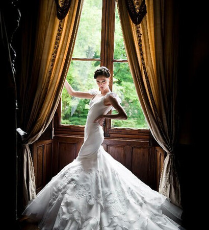 woman, dress and heart