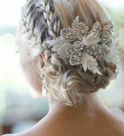 hair, bride and pretty