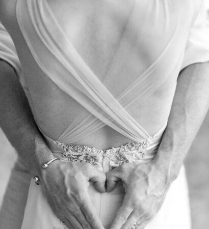couple, black and white and weddbook
