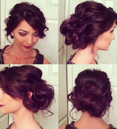 weddings, hair color and hairstyle