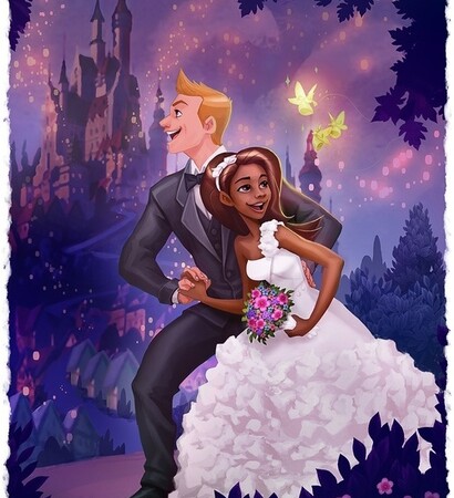 black, castle and princess