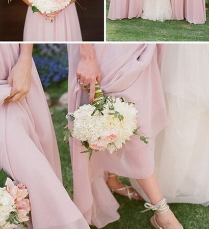 pink, wedding shoes and bouquet