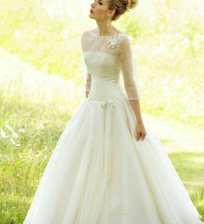 wedding dress, girl and dress