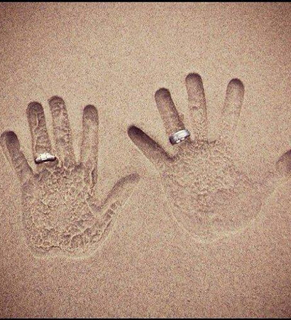 rings, hasbend and beautiful
