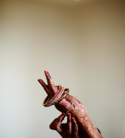 like, girl and mehendi