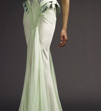 Versace, model and designer