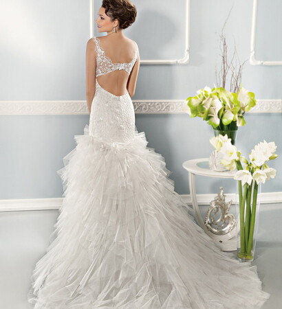 gorgeous, beautiful and wedding dress
