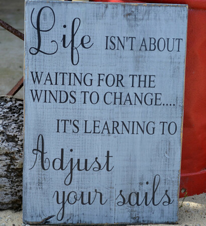 beach sign, beach decor and inspirational wood sign