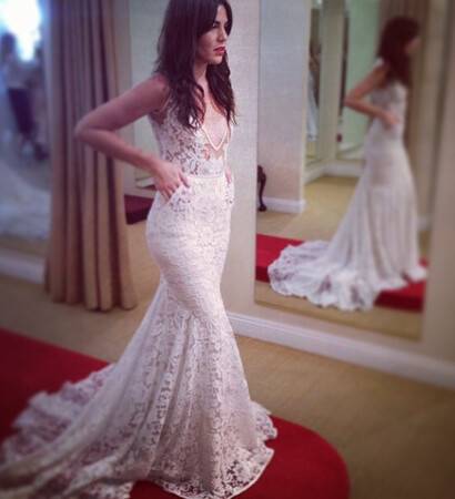 lace, wedding dress and marriage