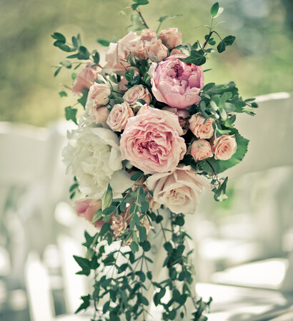 purple, flowers and decoration