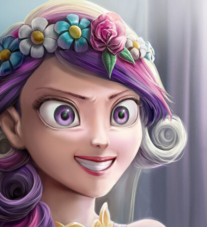 a canterlot wedding, bride and cadence
