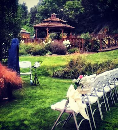 beautiful, canopy and chairs