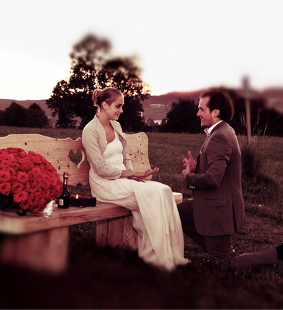champagner, love and girl