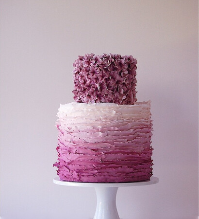 ombre, sweet and bake