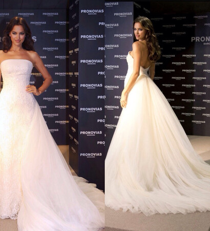 wedding dress, pressday and white