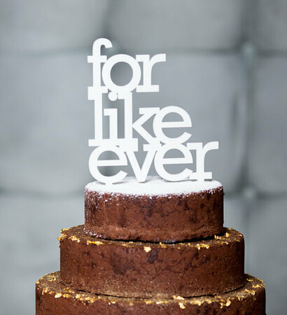 wedding cake topper