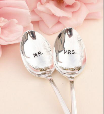 pink, flower and spoon
