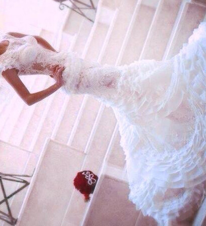 bride, fashion and dress