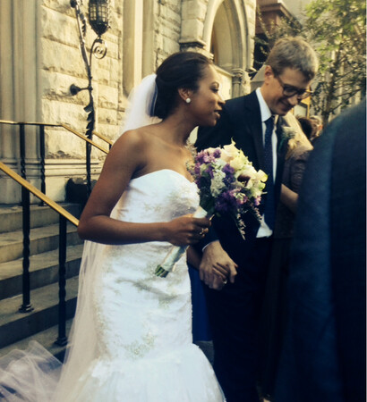 marriage, bride and ruth&dave
