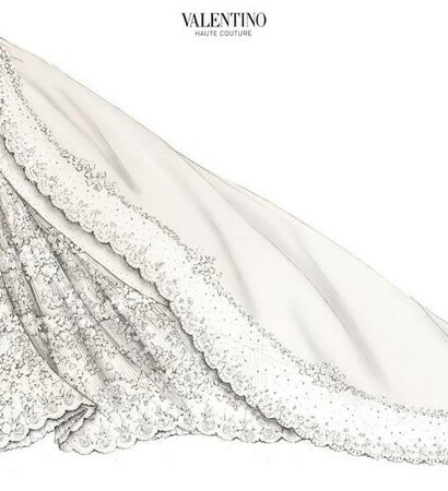 wedding dress, Valentino and fashion