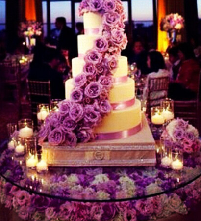 celebrations, cake and purple