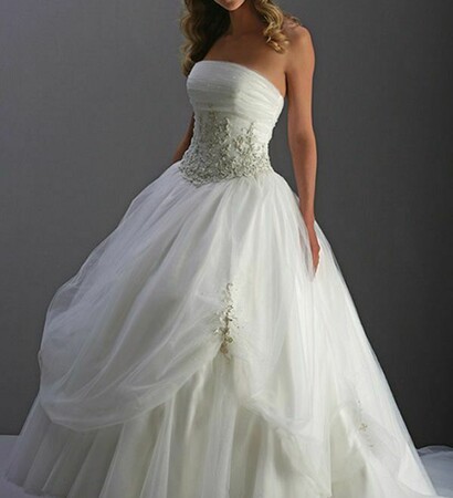 elegant wedding dress, big wedding dress and plus size wedding dress