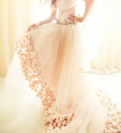 dress, trail and pretty