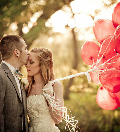 bubble, couple and red