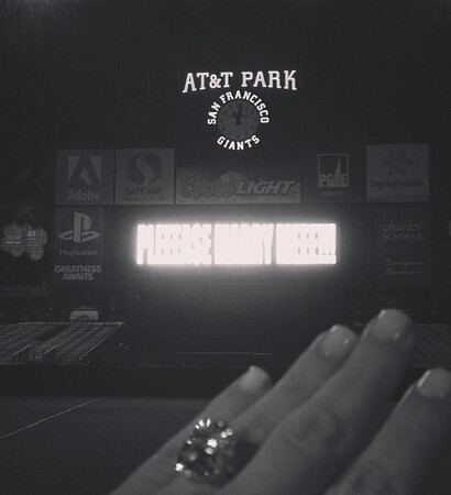 kanye west, kim kardashian and engaged