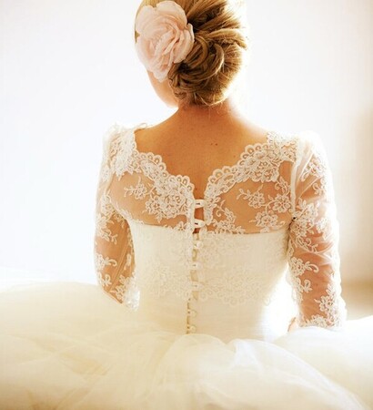 obsession, wedding dress and lace