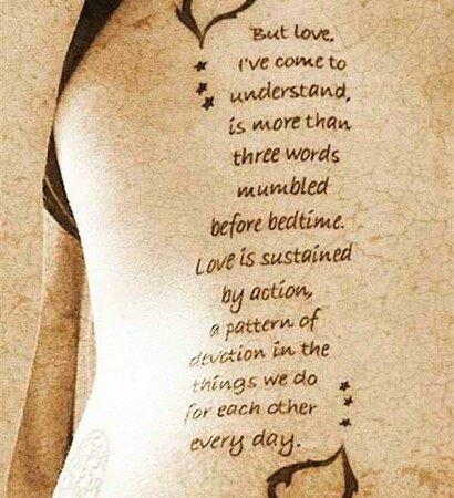 nicholas, quote and tattoo