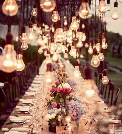 flowers, table and deco