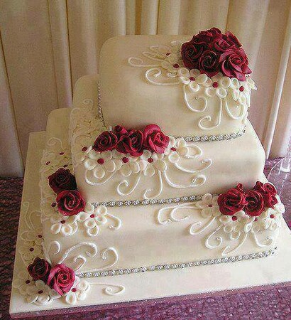 roses, yummy and cake