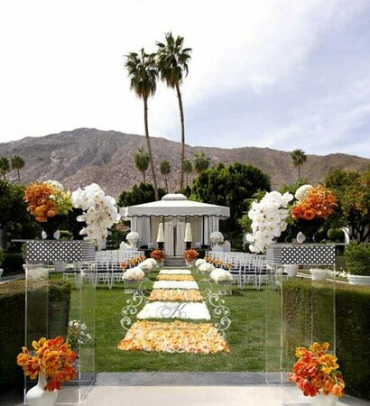 arch, holiday and flowers