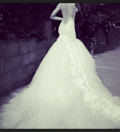 wedding dress, lace and groom