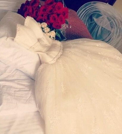 white, dress and magnific