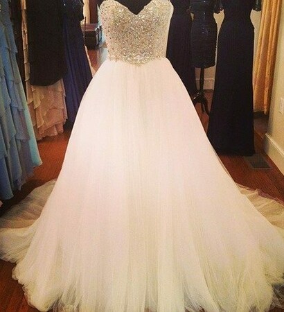 wedding dress, my dream and dream of every girl