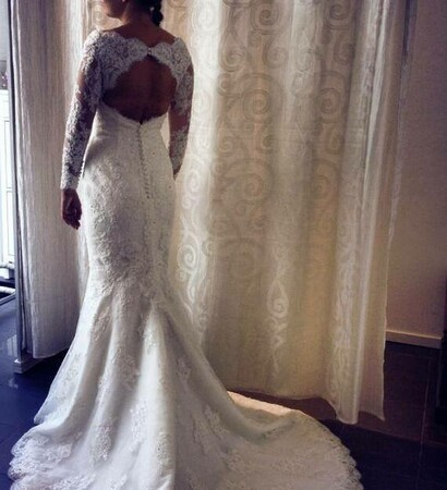 sleeves, lace and long