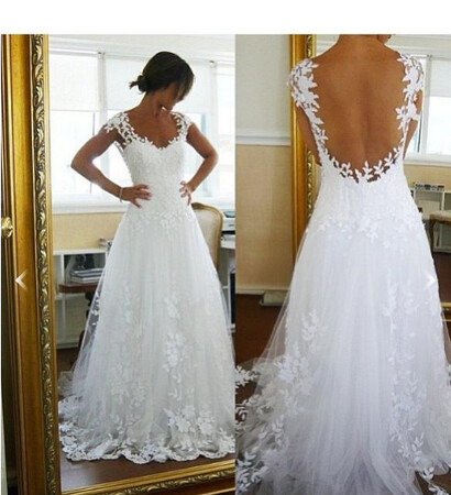 dress, white and love it