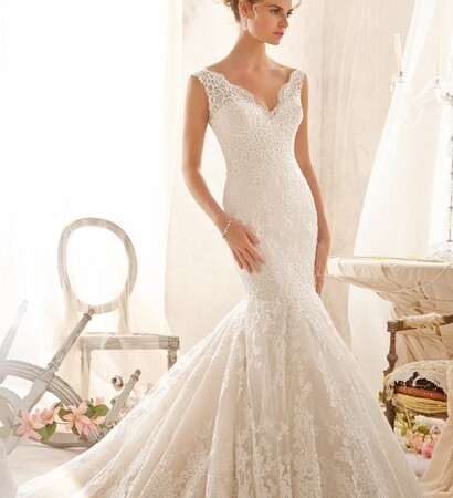 wedding dress, beautiful and mori lee