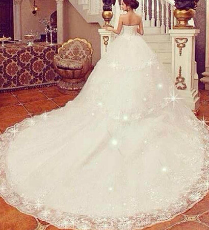 white, gown and bride