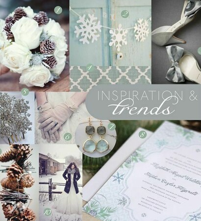 wedding favors, winter and snowflake favor