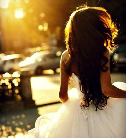 wedding dress, white and lighting