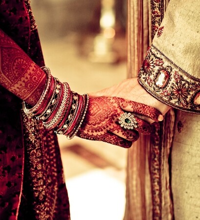 indian bride, henna and mendhi