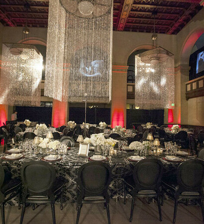 roaring 20s, old hollywood and bank venue