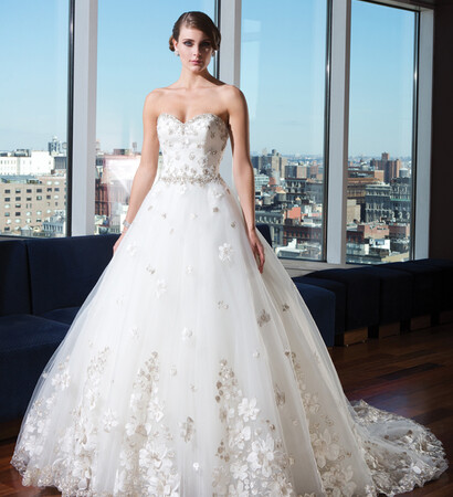 wedding dress, justin alexander and ♥♥♥